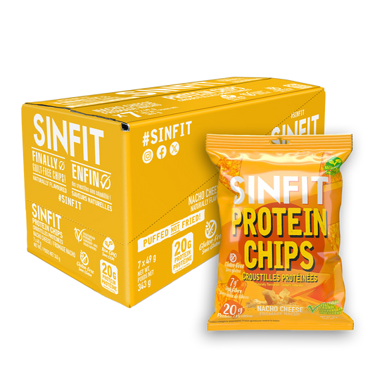 Nacho Cheese Protein Chips