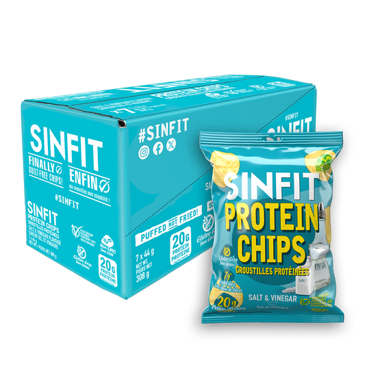 Salt & Vinegar Protein Chips