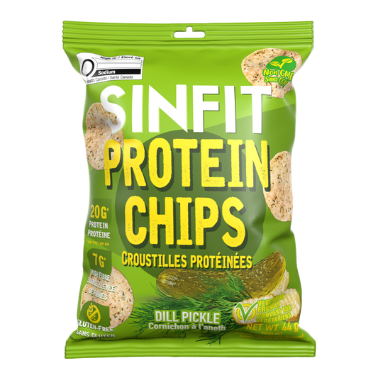 Dill Pickle Protein Chips