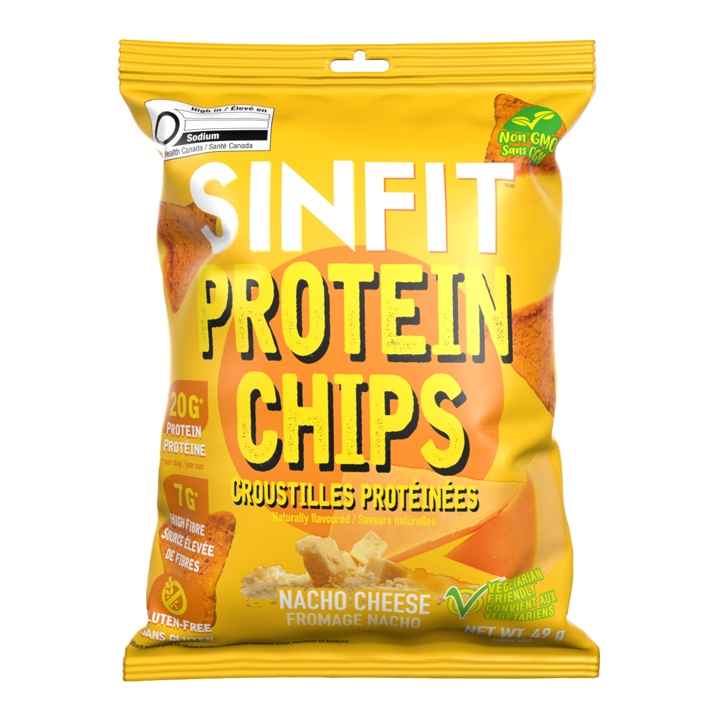 Nacho Cheese Protein Chips