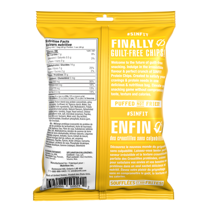 Nacho Cheese Protein Chips