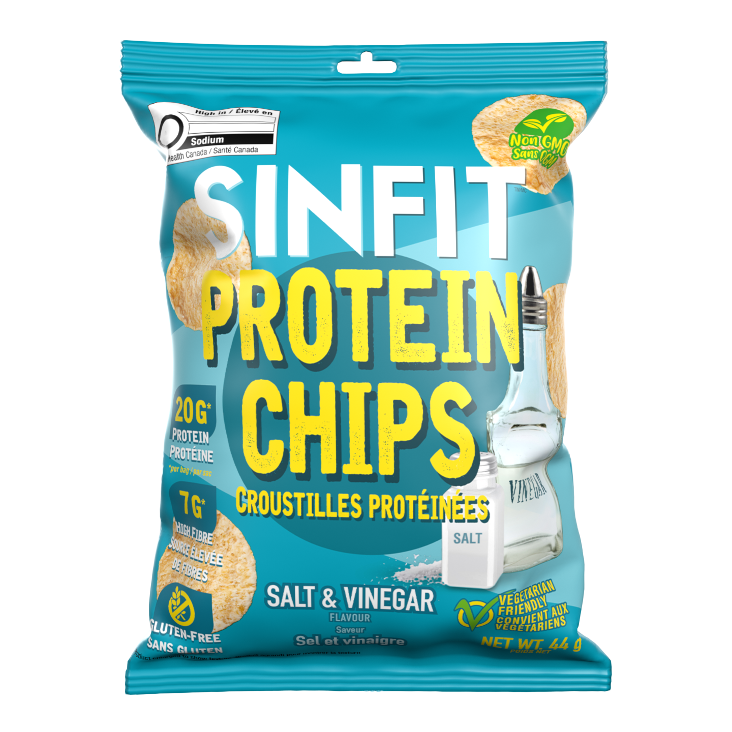 Salt & Vinegar Protein Chips