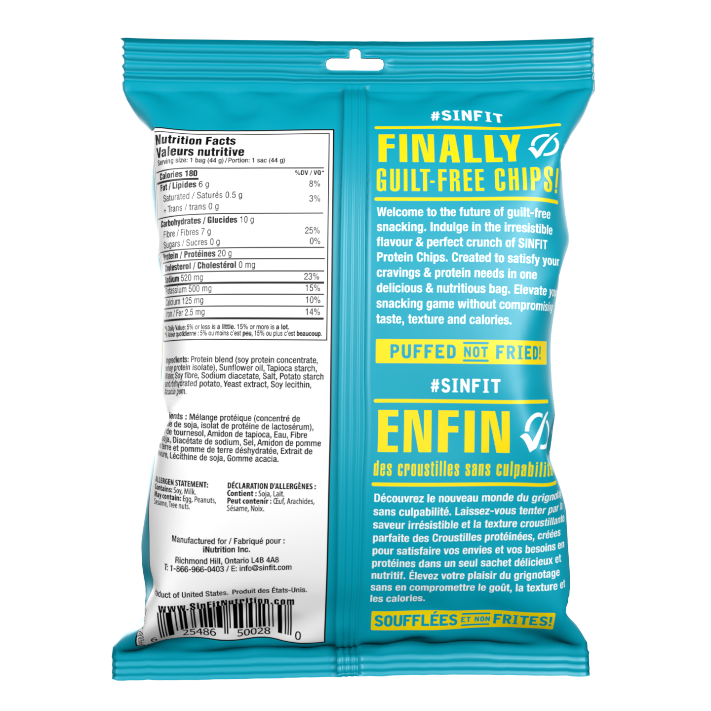 Salt & Vinegar Protein Chips