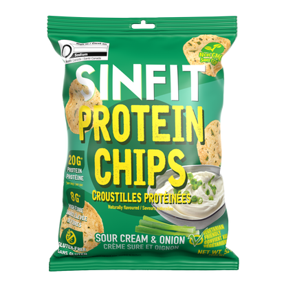 Sour Cream & Onion Protein Chips