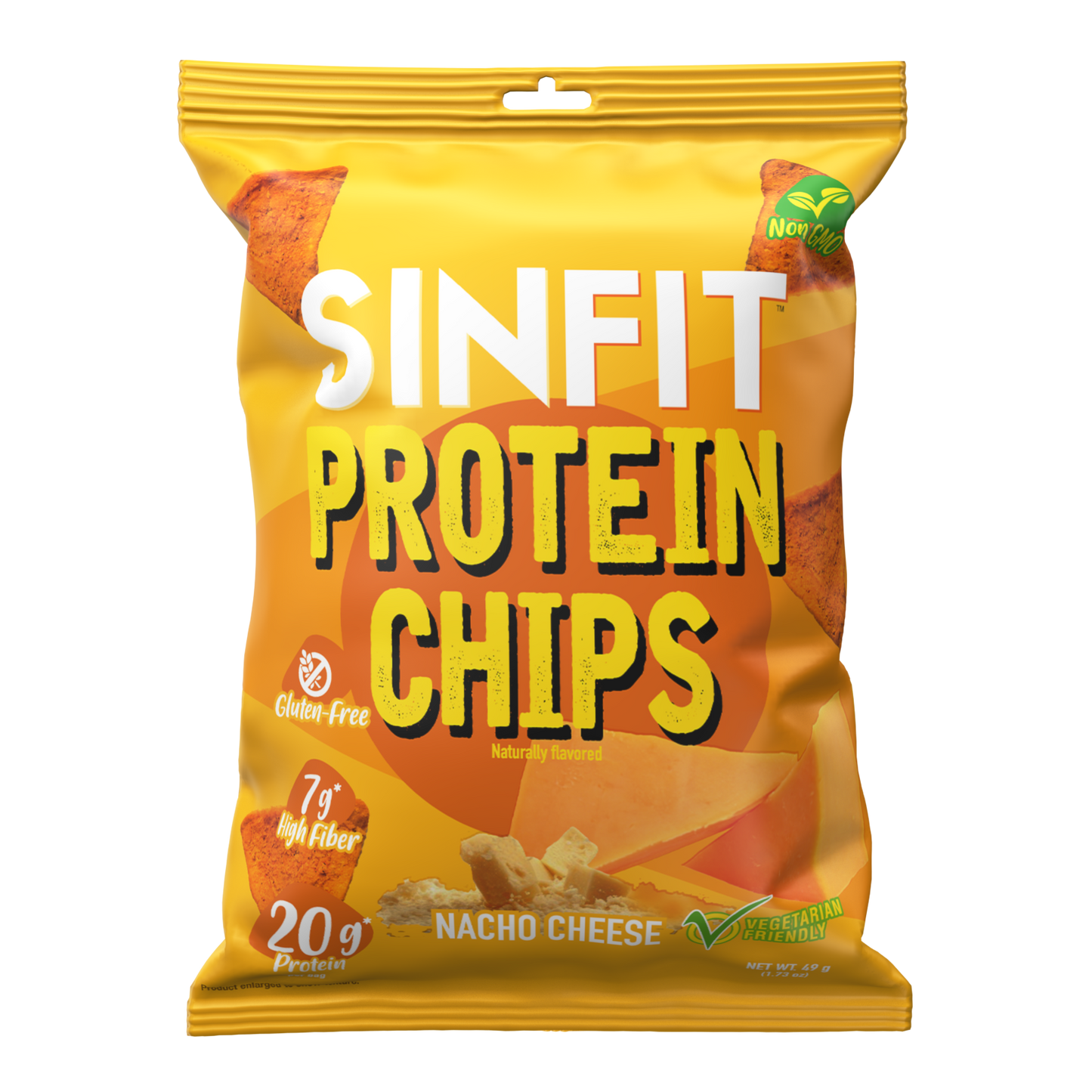 Nacho Cheese Protein Chips