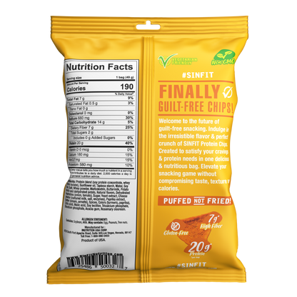 Nacho Cheese Protein Chips